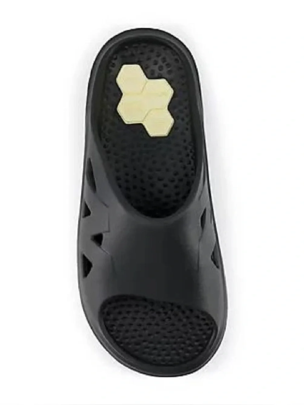 New Balance NIB Fresh Foam RCVRY Super Comfy Black Neutral Women's Slide Sandals